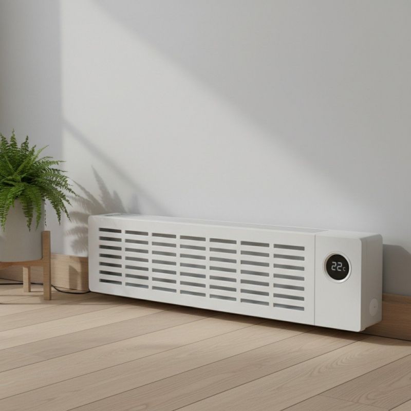 Baseboard Heater Installation detail