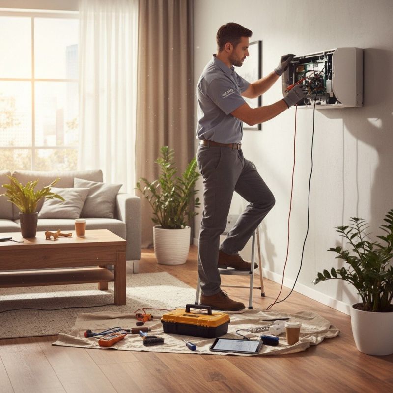 Minisplit Heat Pump Repair detail